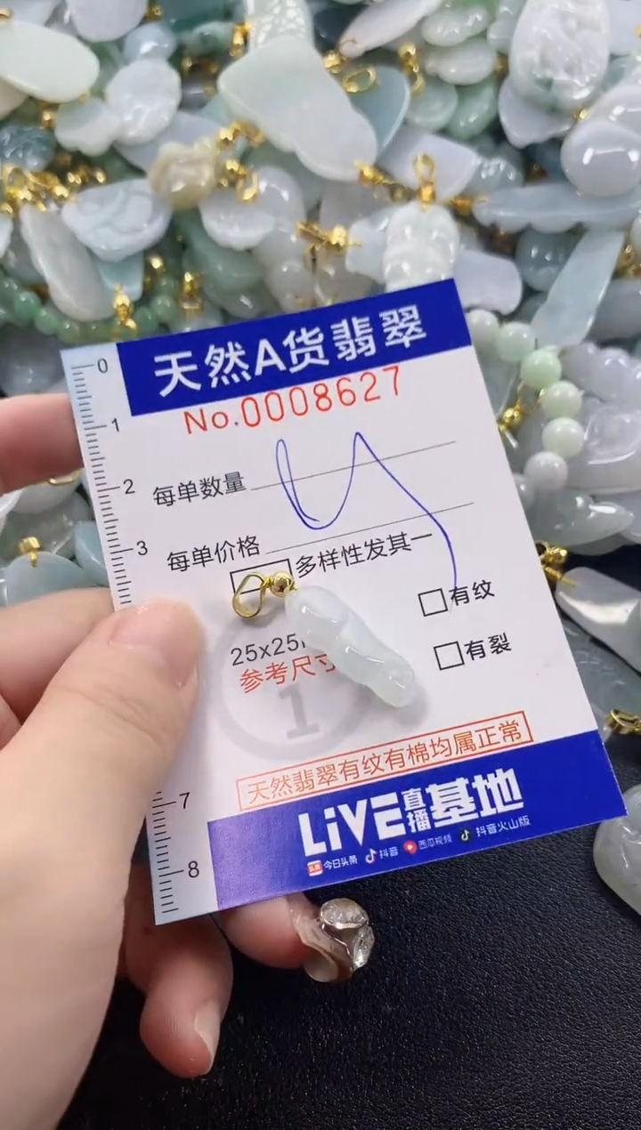 颈饰未镶嵌翡翠天然A货翡翠