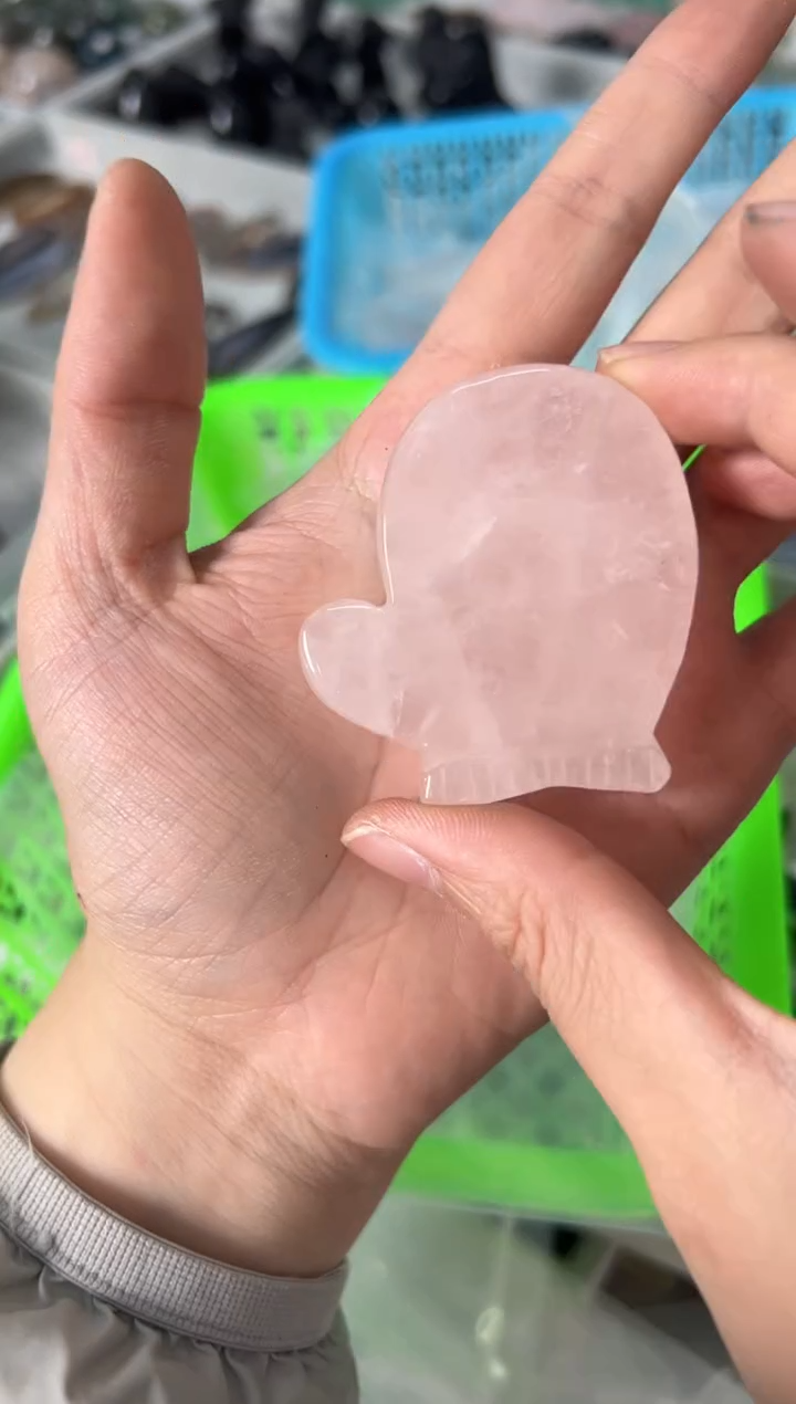 未镶嵌珠宝半成品水晶M288 约5.4cm