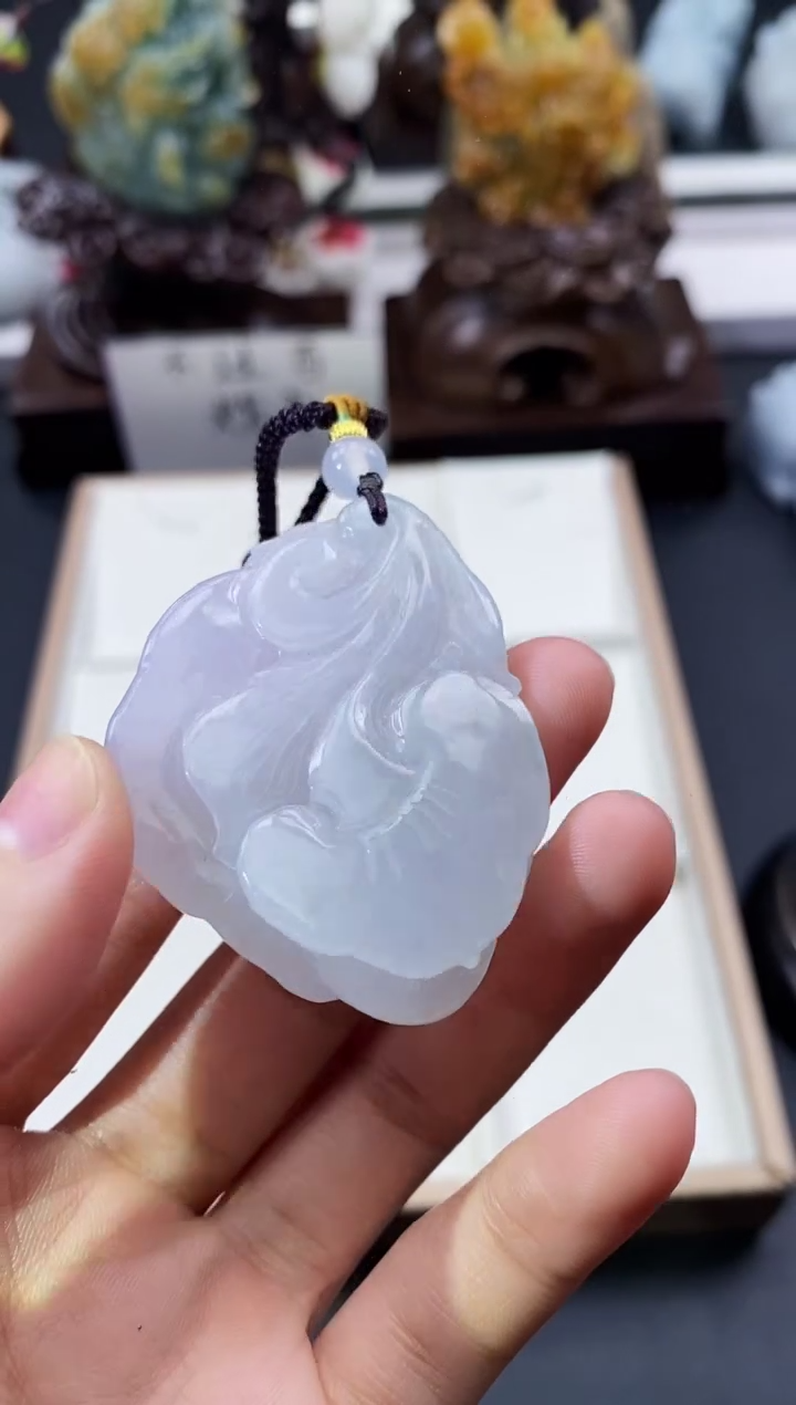 颈饰未镶嵌翡翠天然缅甸A货翡翠