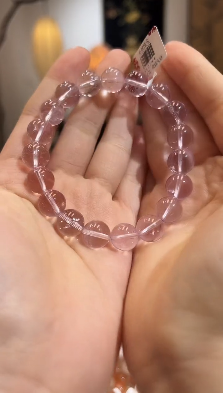 【闪购商品】水晶手串未镶嵌XL2744紫水晶手串10+