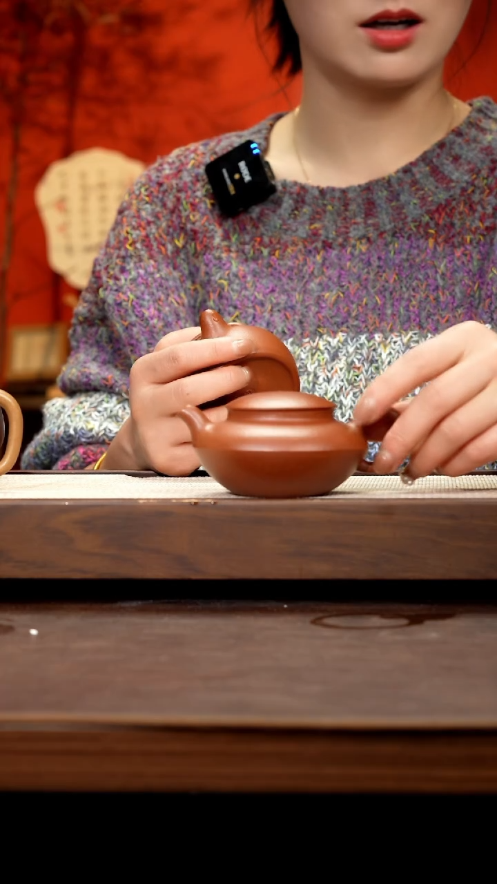 【闪购商品】紫砂茶壶红降坡合欢