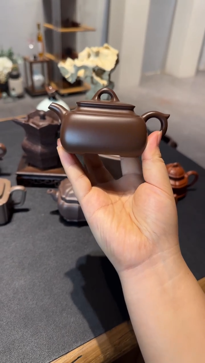 茶壶紫砂堂*诃长四方 紫砂壶