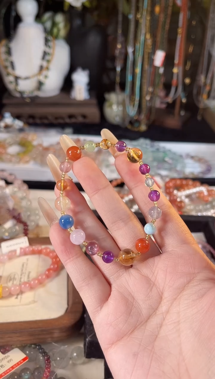 【闪购商品】水晶手链未镶嵌多样性发货其一