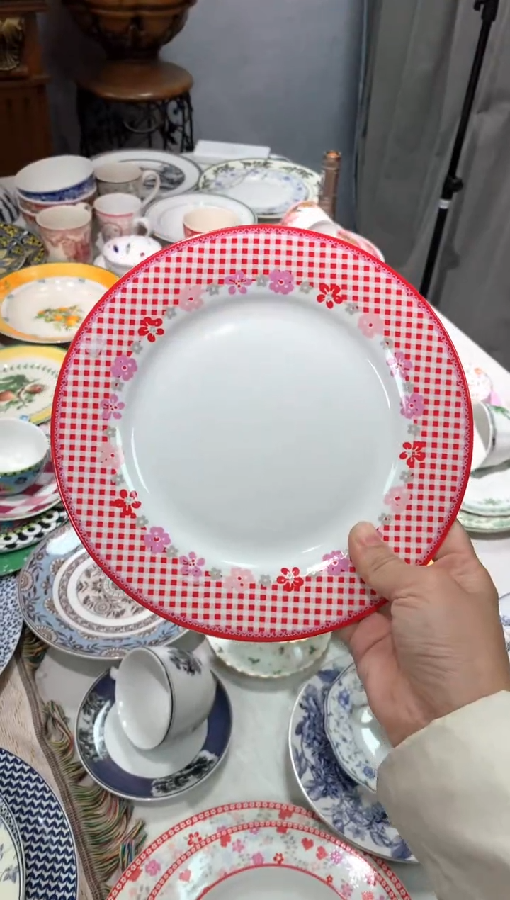 【闪购商品】瓷片CC968陶瓷没有完美无瑕陶瓷1个8寸