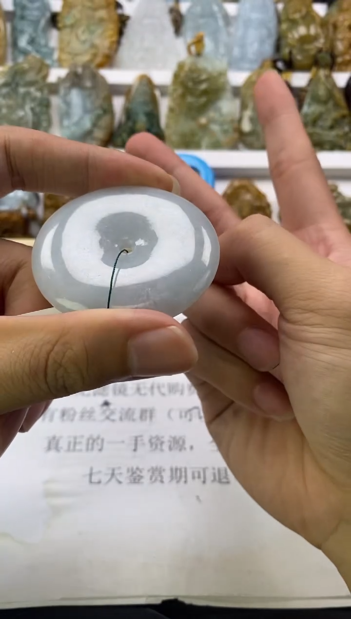 翡翠未镶嵌颈饰天然翡翠