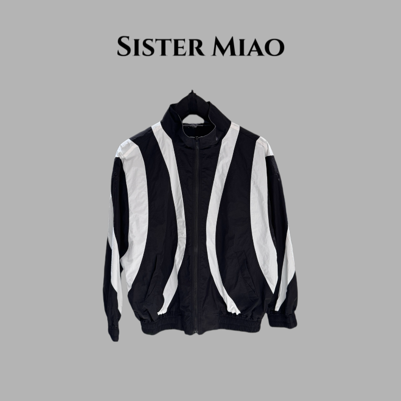 SISTER MIAO•拼色休闲套装