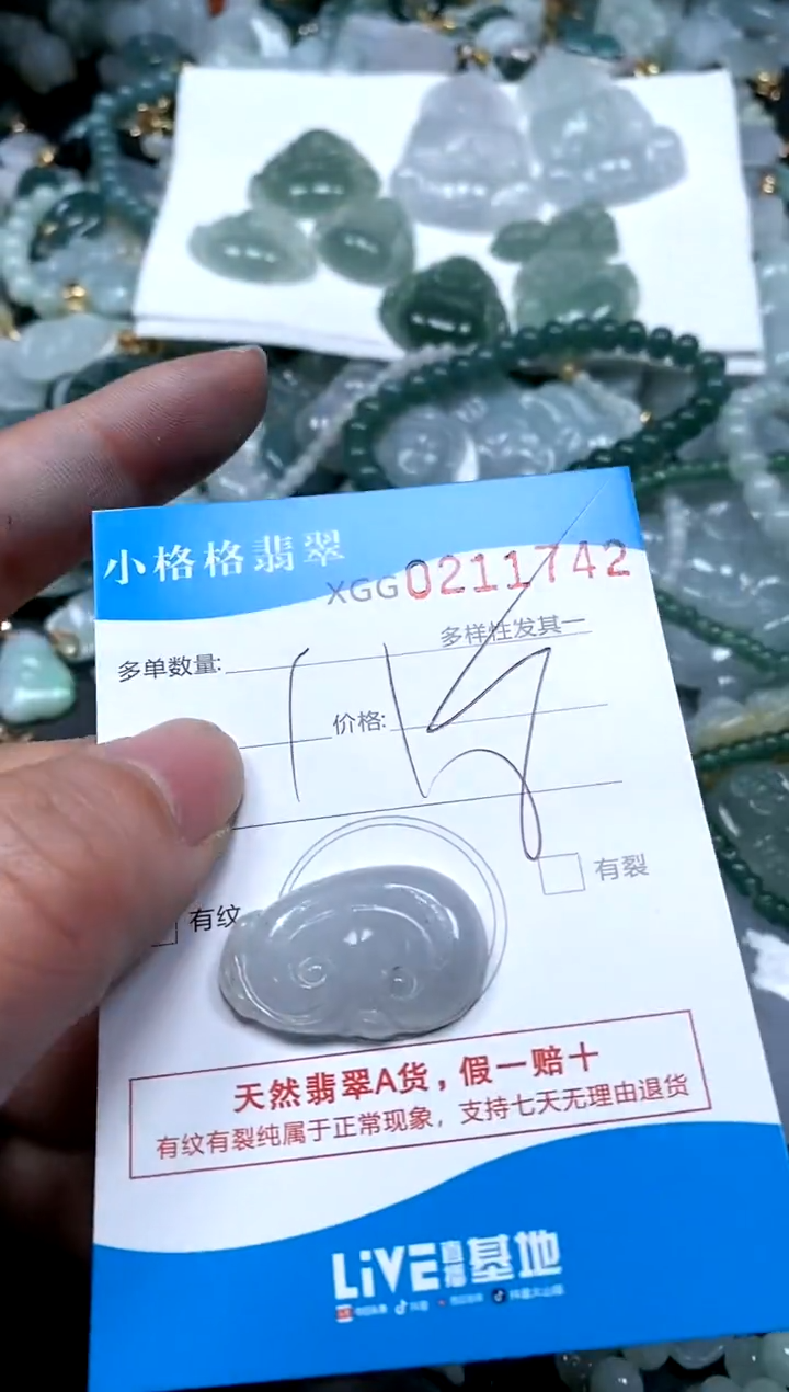 【闪购商品】翡翠颈饰未镶嵌闪购商品0211742