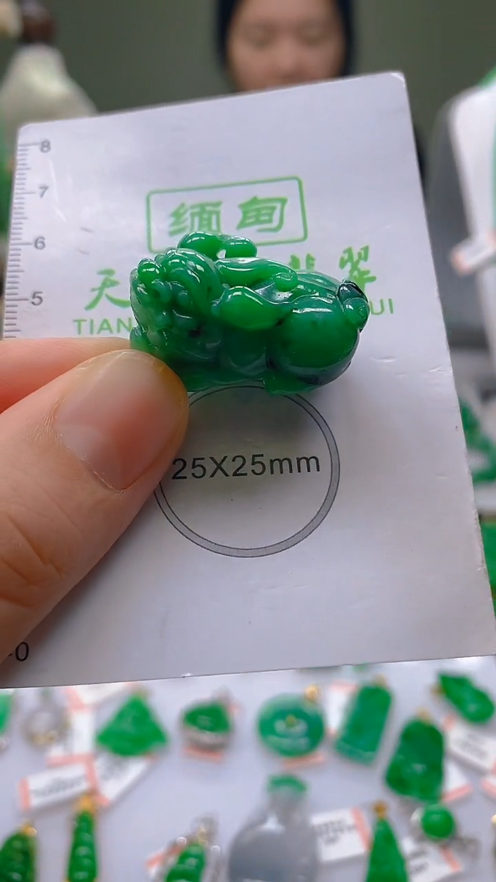 【闪购商品】翡翠18K金镶嵌颈饰 新号开播，全场乱卖