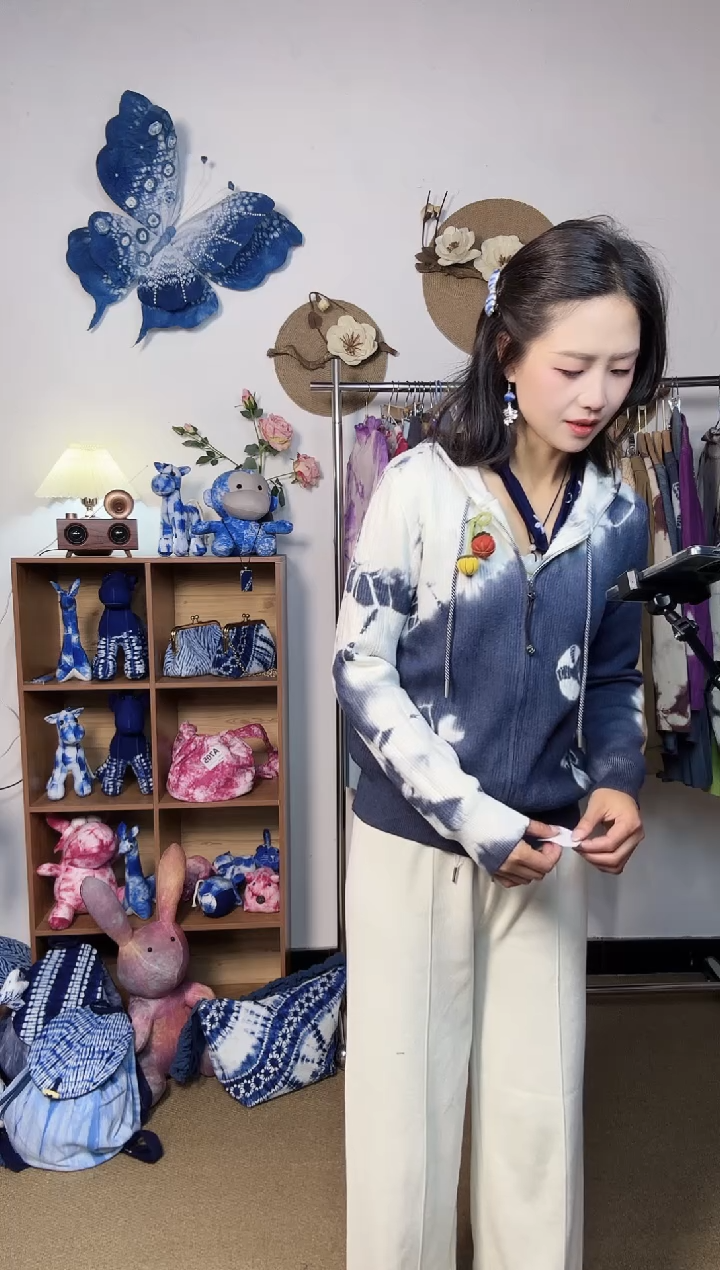 ?****?大理青纱云染女装