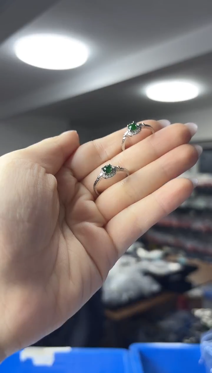 未镶嵌戒指翡翠（多样性发一件）