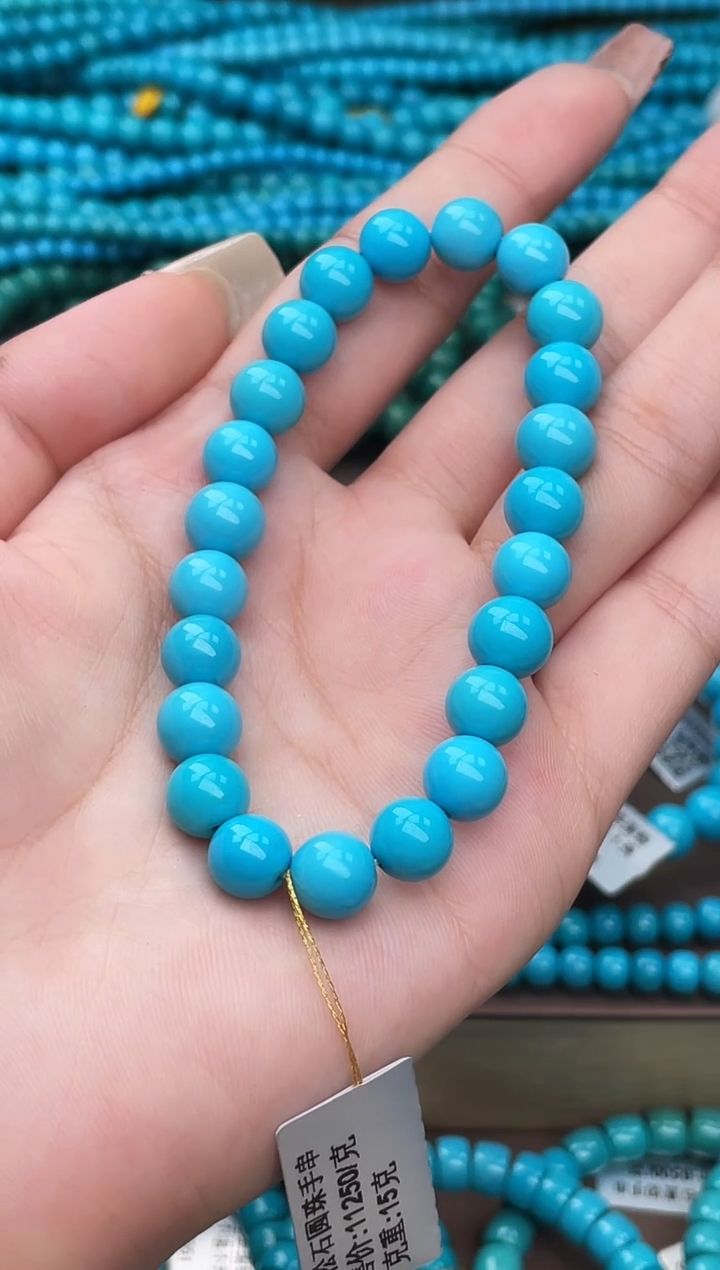 未镶嵌绿松石珠宝奇石A08