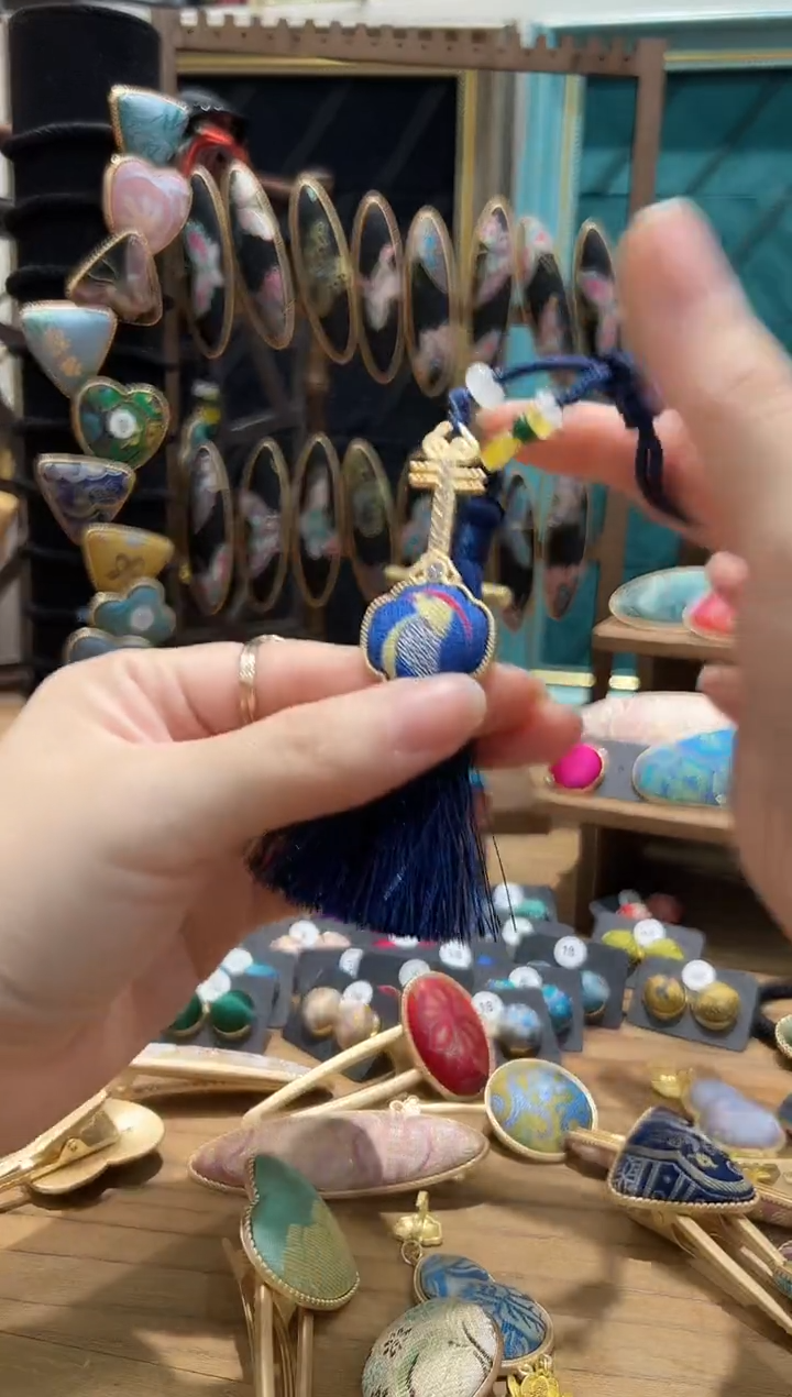 【闪购商品】【孤品2.19】翟鸟流苏挂件孤品