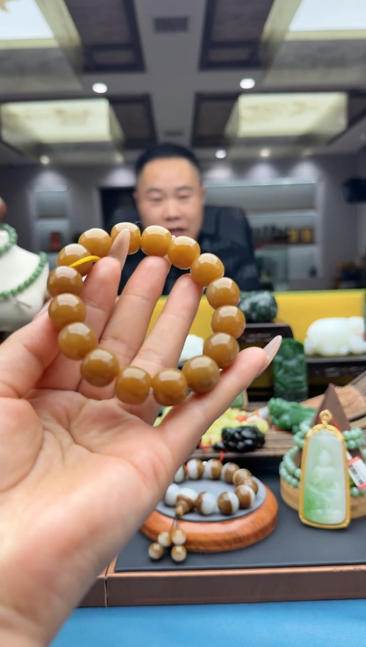 未镶嵌手串和田玉qmt