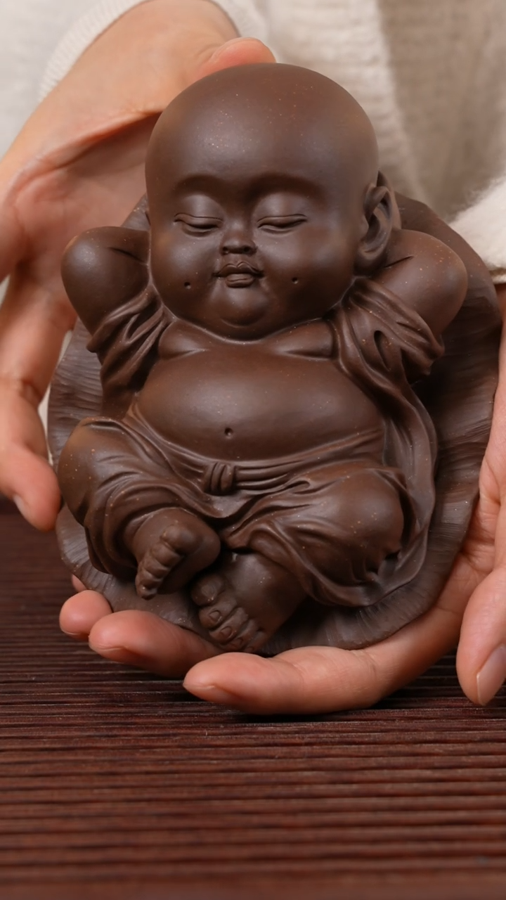 【闪购商品】紫砂茶宠高枕无忧