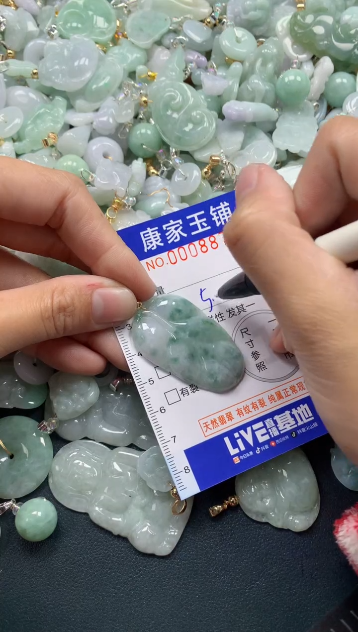 颈饰未镶嵌翡翠8874