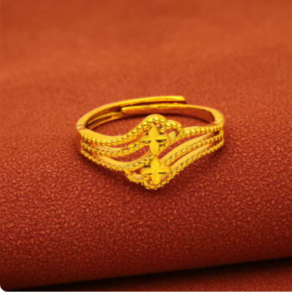  【港奢珠宝】高定星星戒满天星男女款戒指-无礼盒