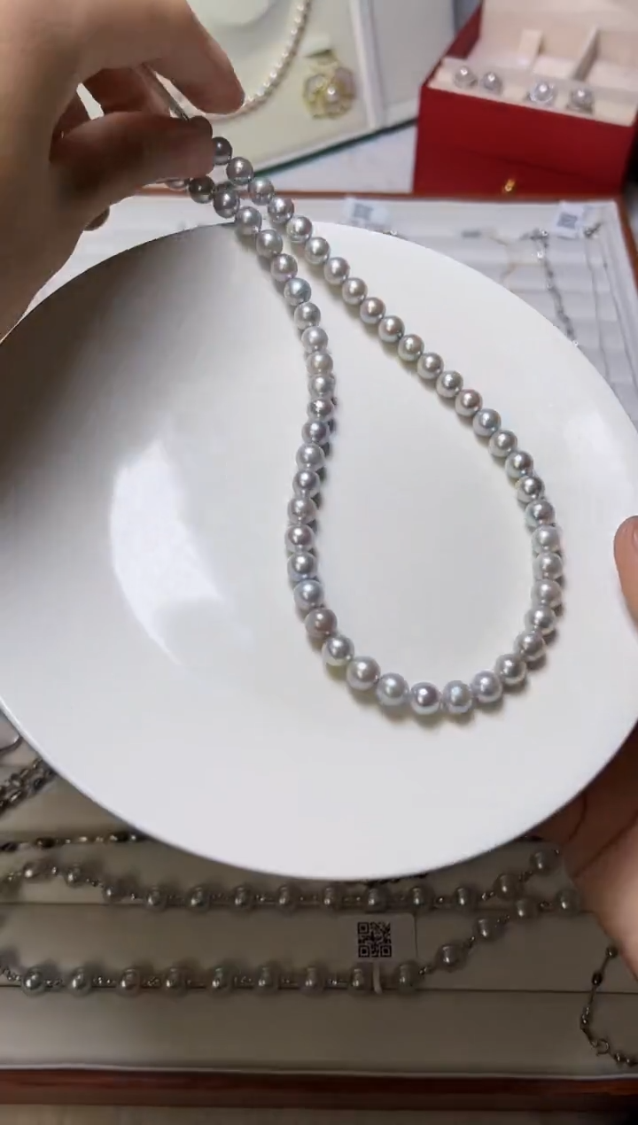 【闪购商品】海水珍珠颈饰银S925镶嵌0016