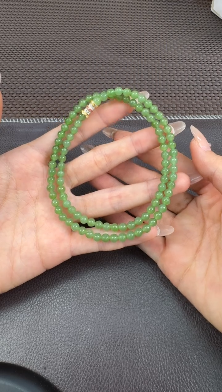 【闪购商品】和田玉项链未镶嵌5mm