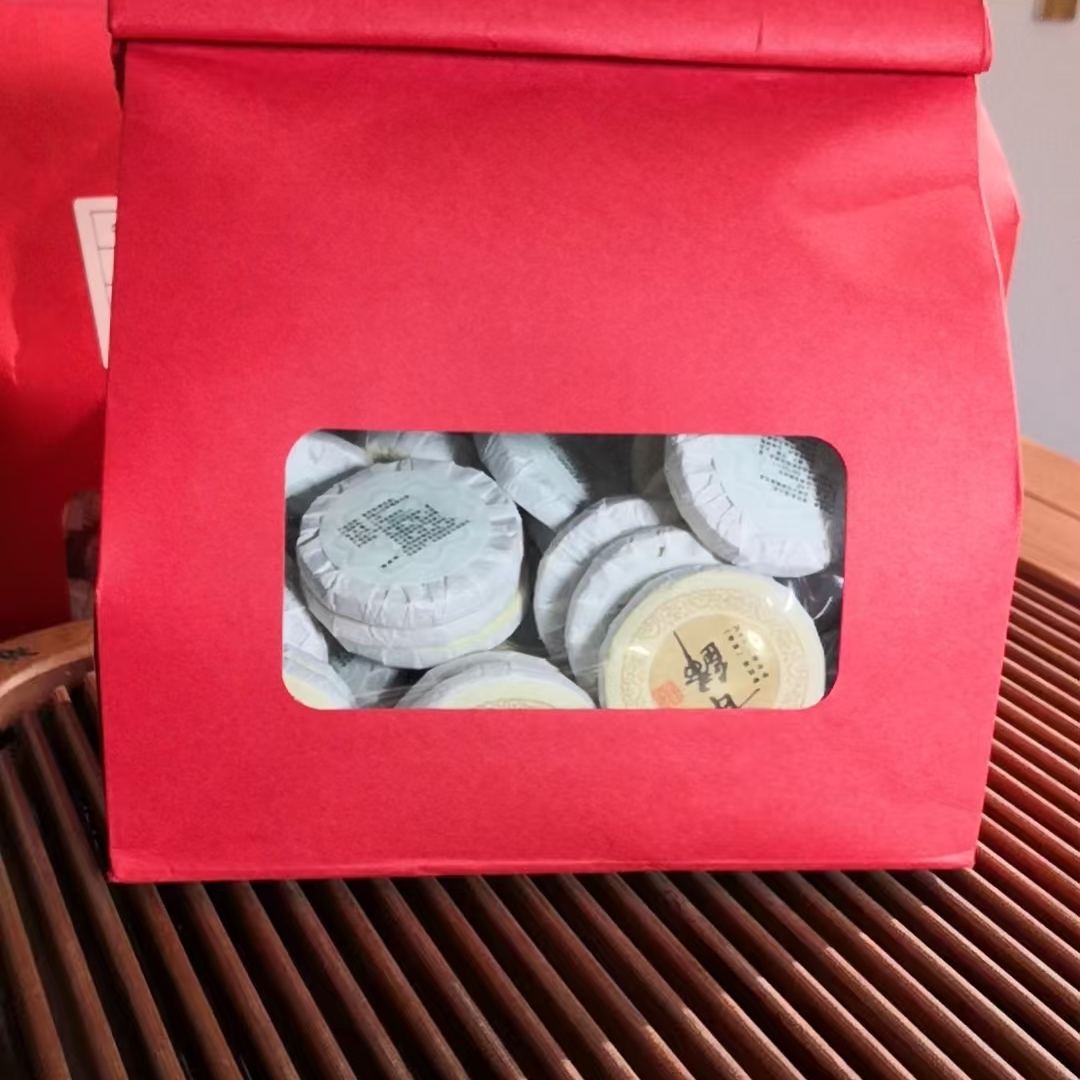 昔归黄金叶春茶小圆饼500克