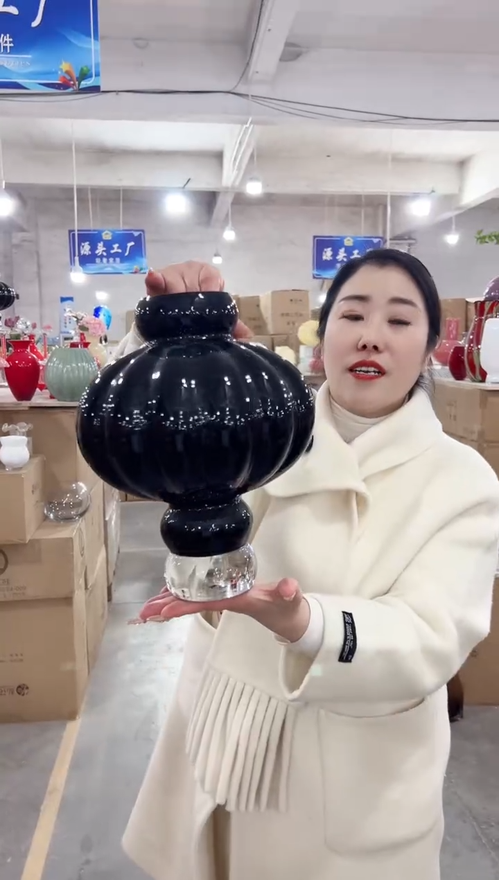 【闪购商品】玻璃DD-黑色灯笼