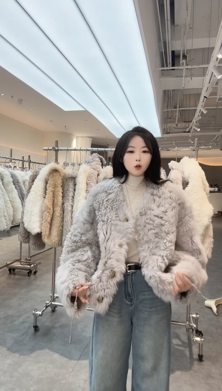 托斯卡纳羊皮羊毛B59088