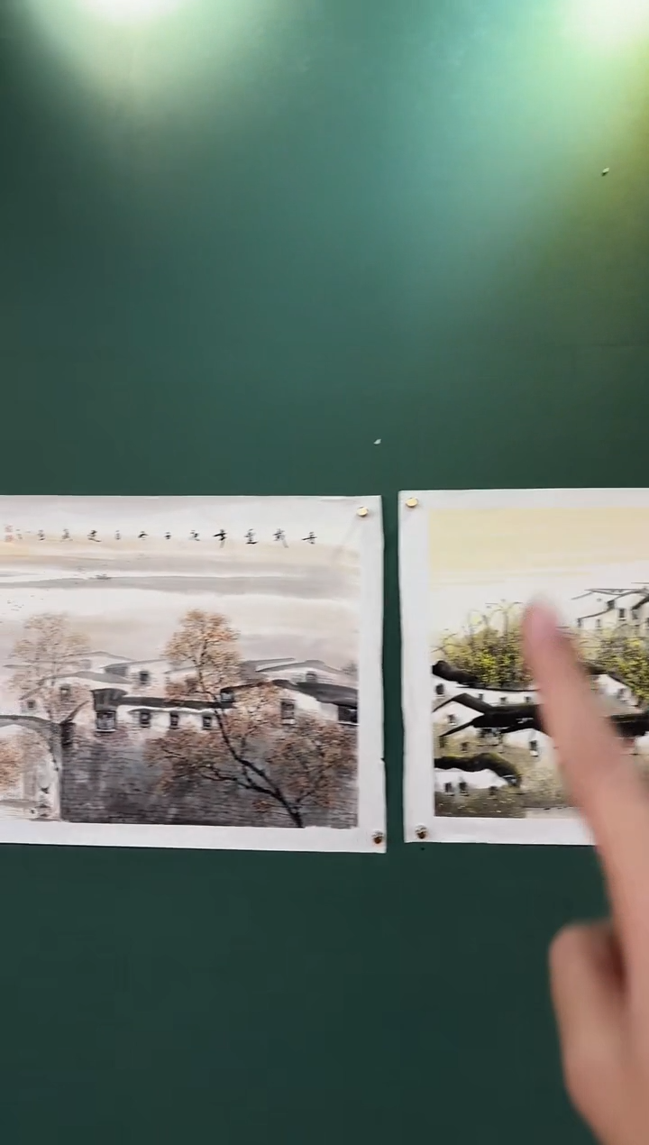 国画周建真老师绘画作品12-17