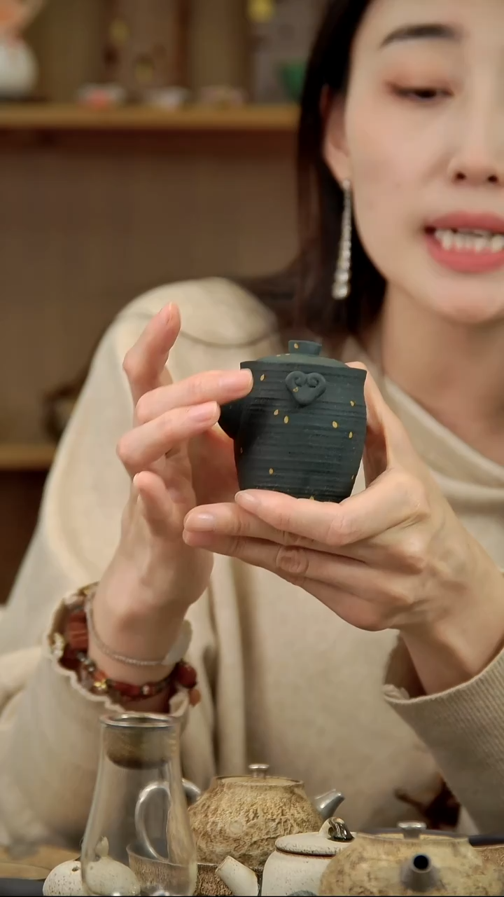 言野手作  初雪祥云宝瓶