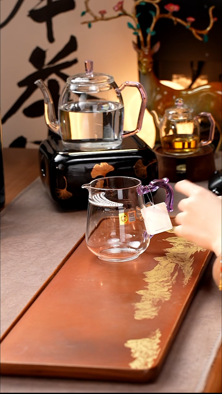 禾器/晶彩丰隆茶海/浅紫色