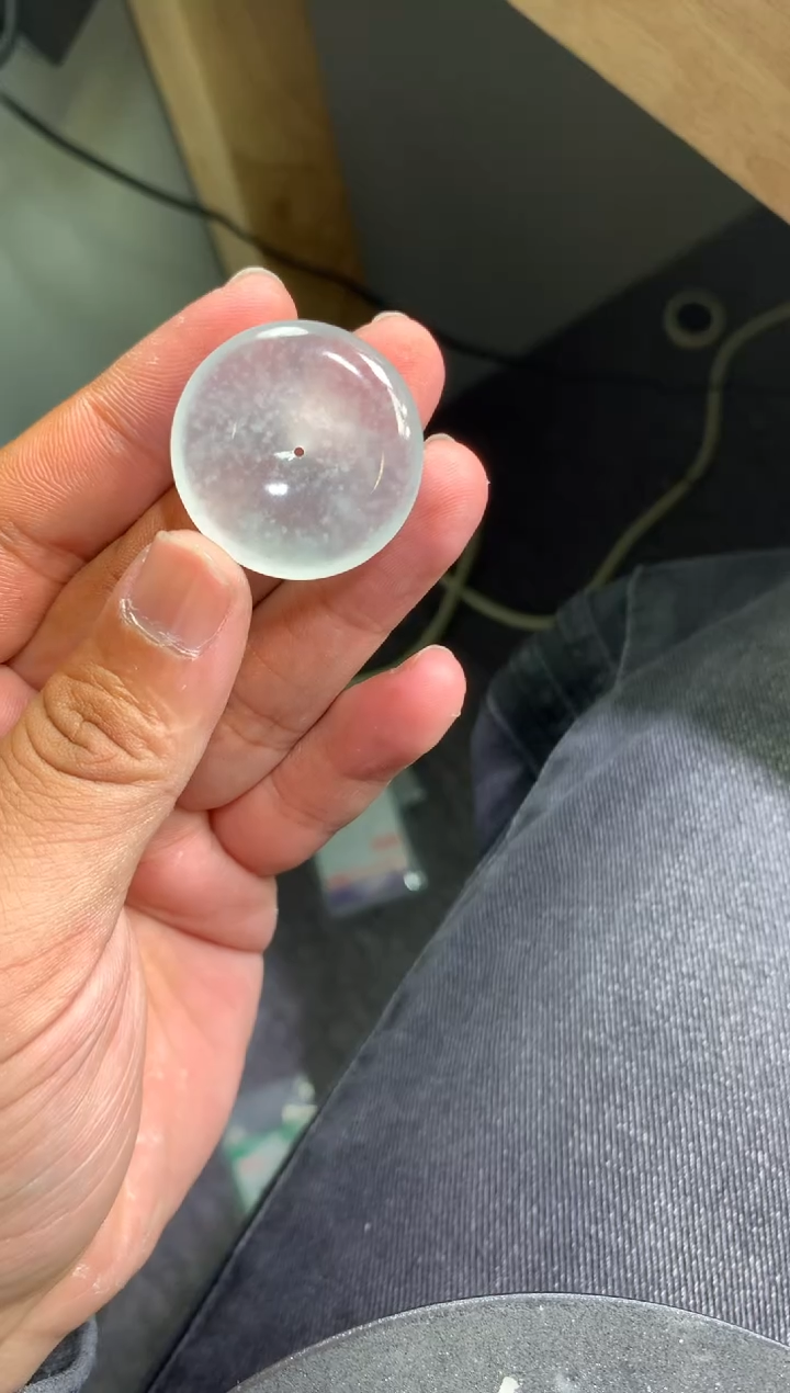 【闪购商品】翡翠颈饰未镶嵌平安扣