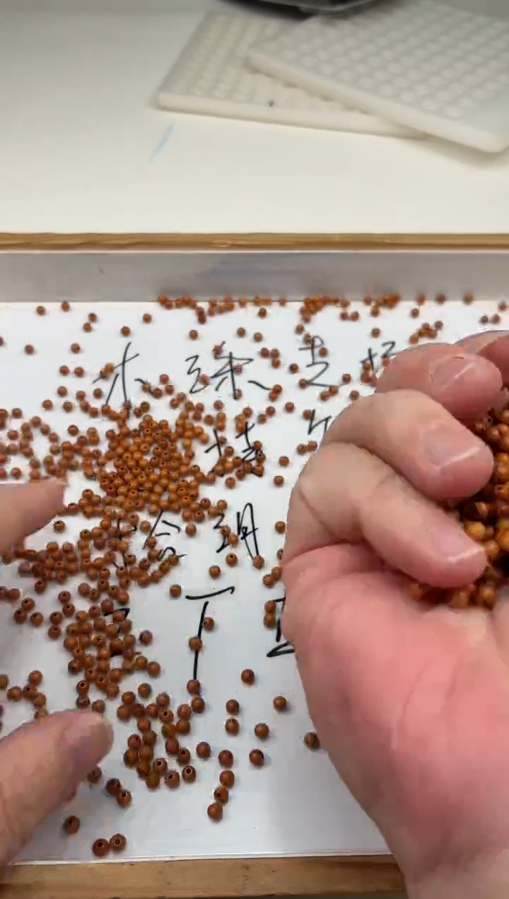 橄榄核其他多*散珠卡3.9mm毫米左右