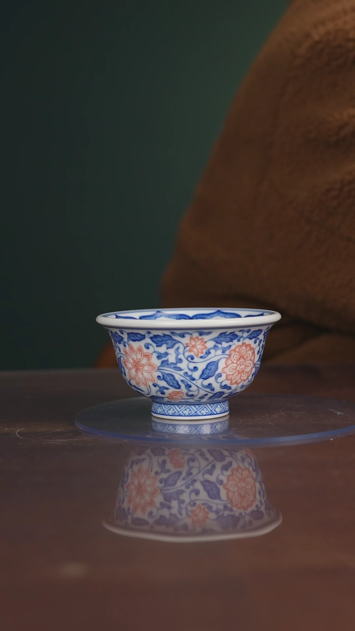 【闪购商品】晓月柴窑 缠枝 八宝