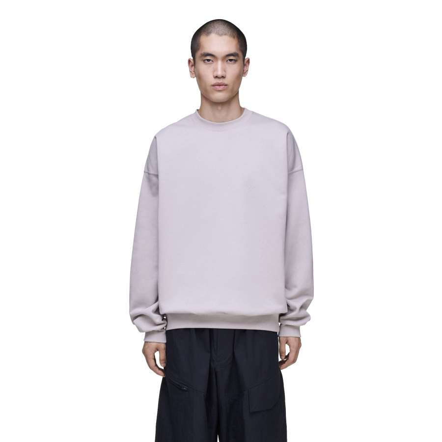 Y-3/Y-3（55-KS5450）奶茶色基础款宽松运动休闲百搭圆领卫衣