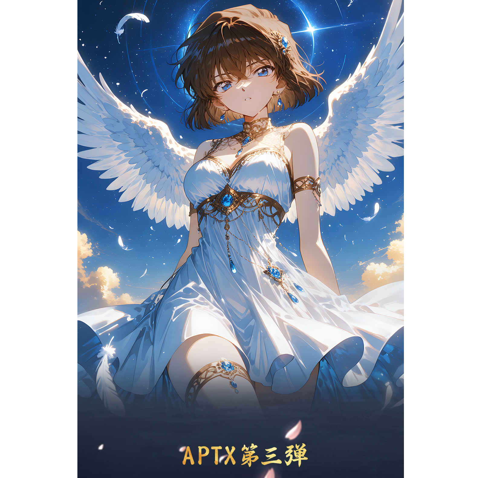 【条条】APTX文创 第三弹名侦探柯南双面滴胶水晶卡爆燃来袭（代拆）
