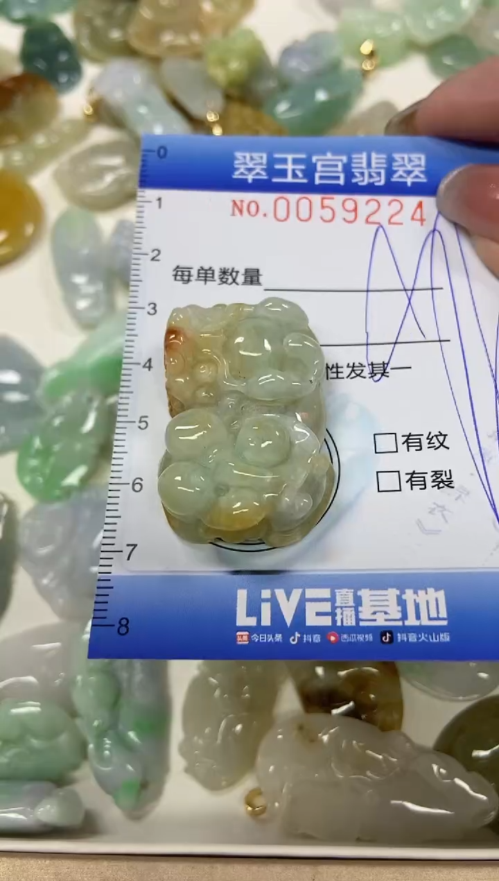 【闪购商品】翡翠颈饰未镶嵌闪购0059224