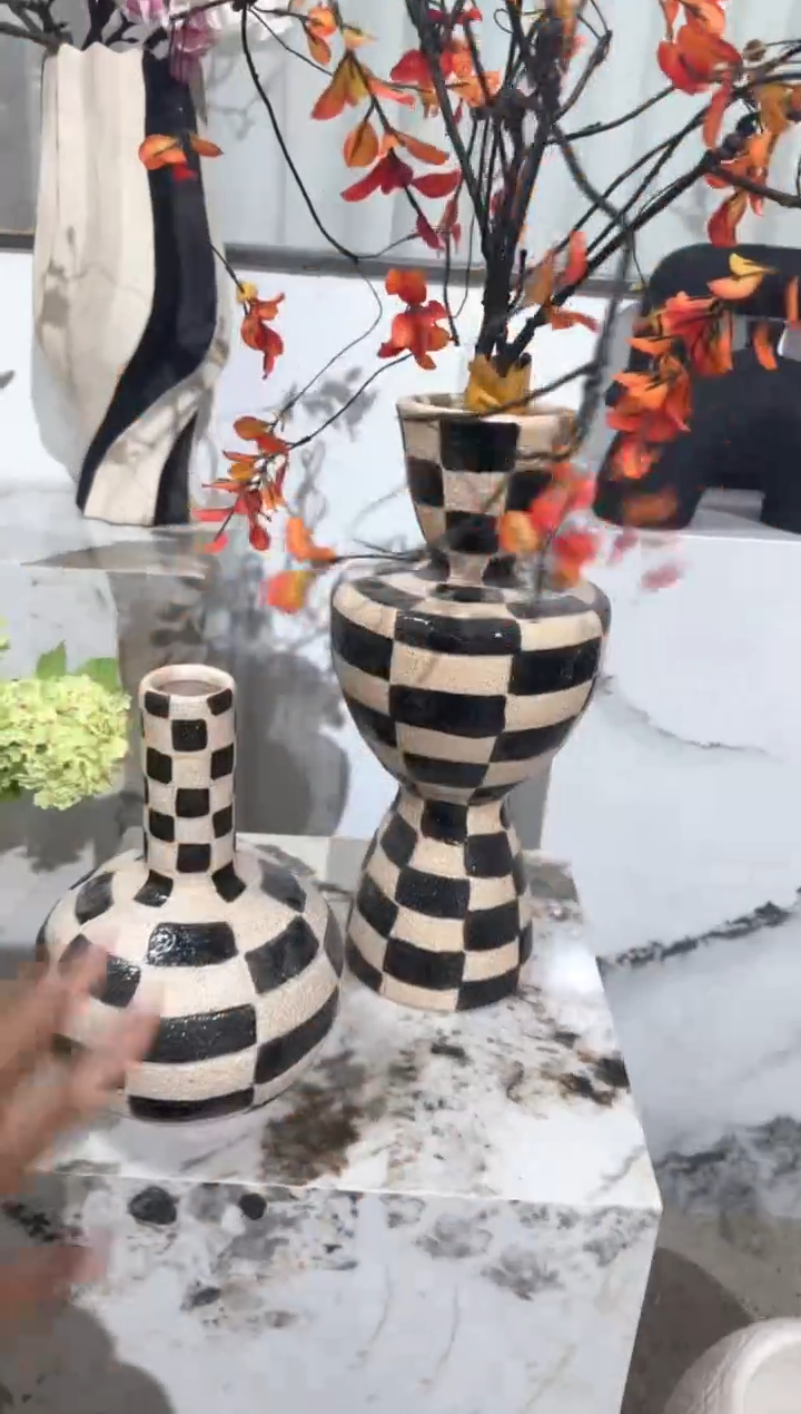 【闪购商品】陶瓷棋盘格一套