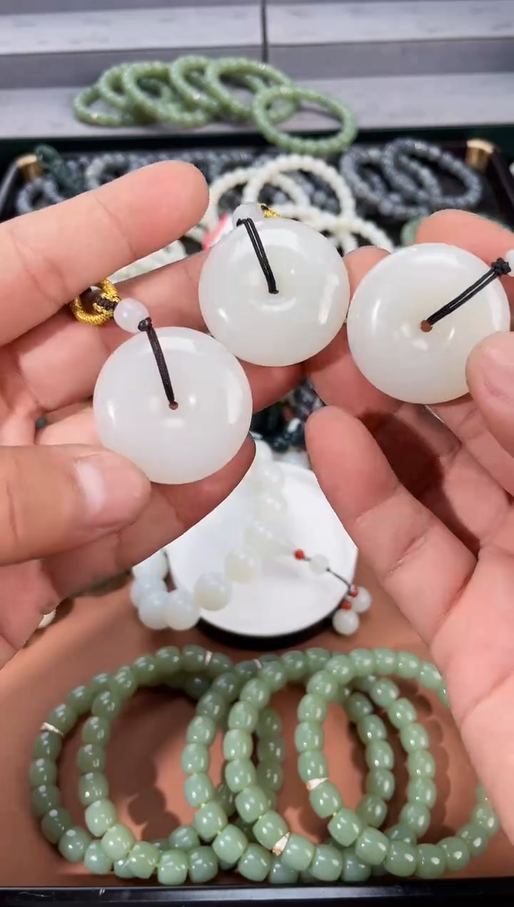 手串未镶嵌和田玉 多样性发一件66