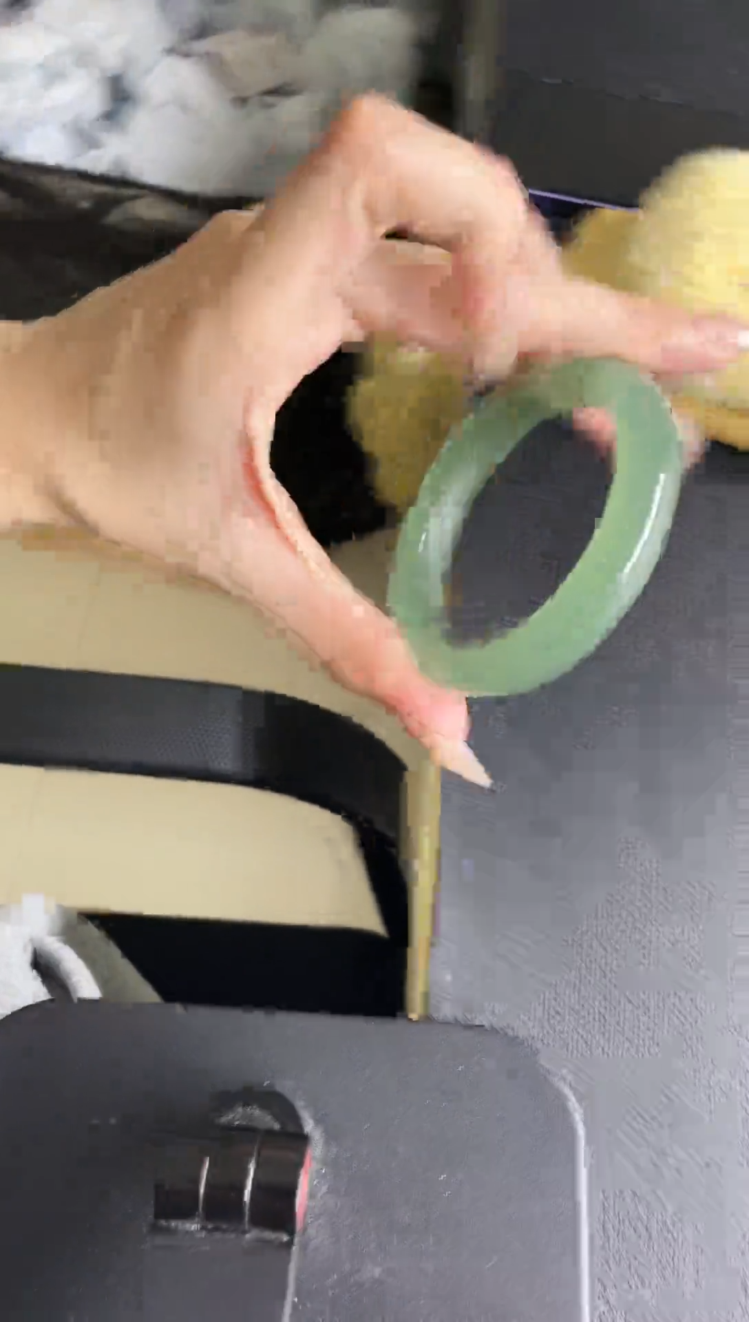 未镶嵌手镯石英质玉94-58