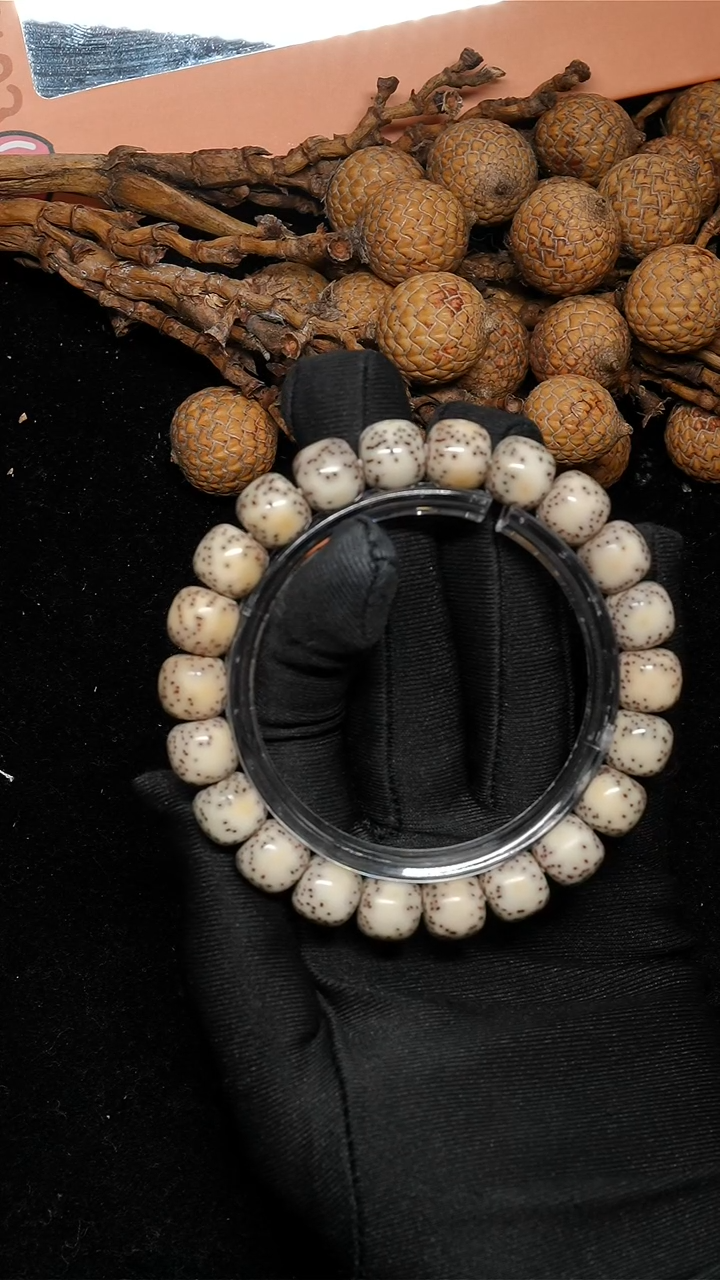 手串星月菩提10.5大留白针尖星-A034-S