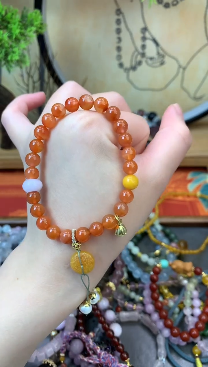 【闪购商品】玛瑙手饰未镶嵌147手串