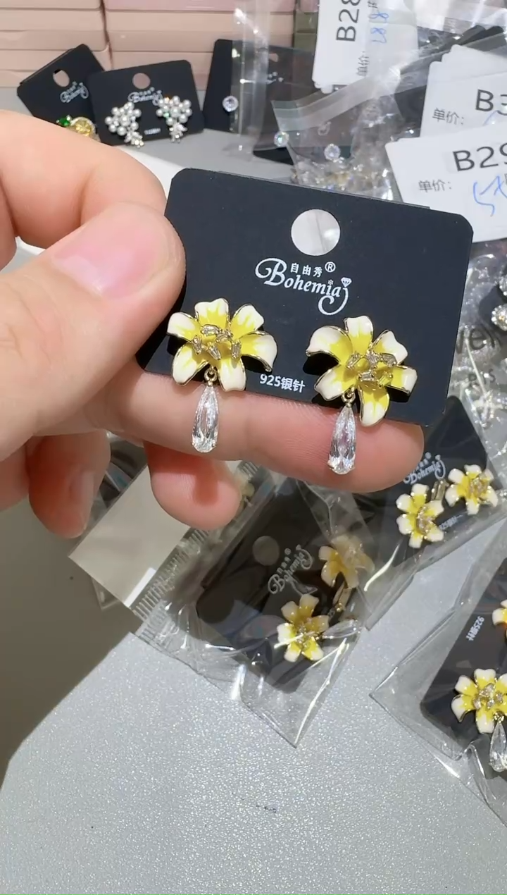 铜合金合成立方氧化锆925银B69