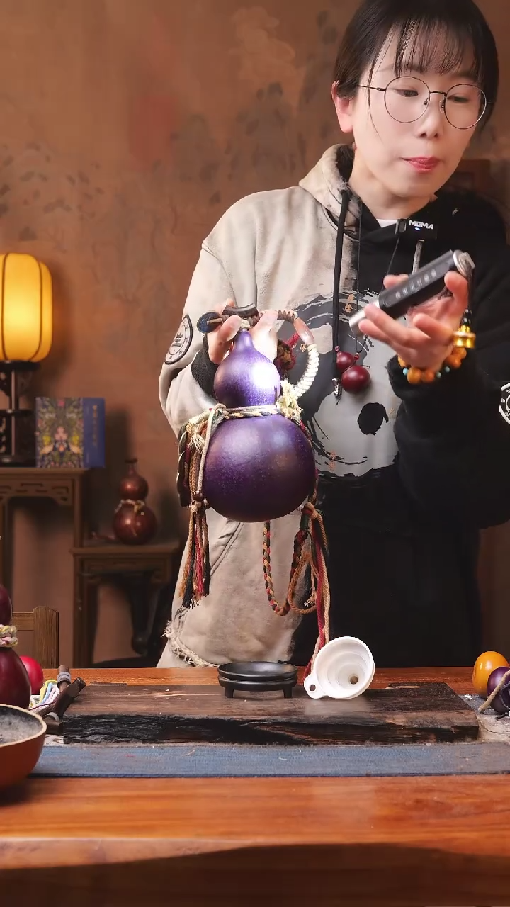 【闪购商品】193号精品大漆葫芦防腐防渗装水茶酒