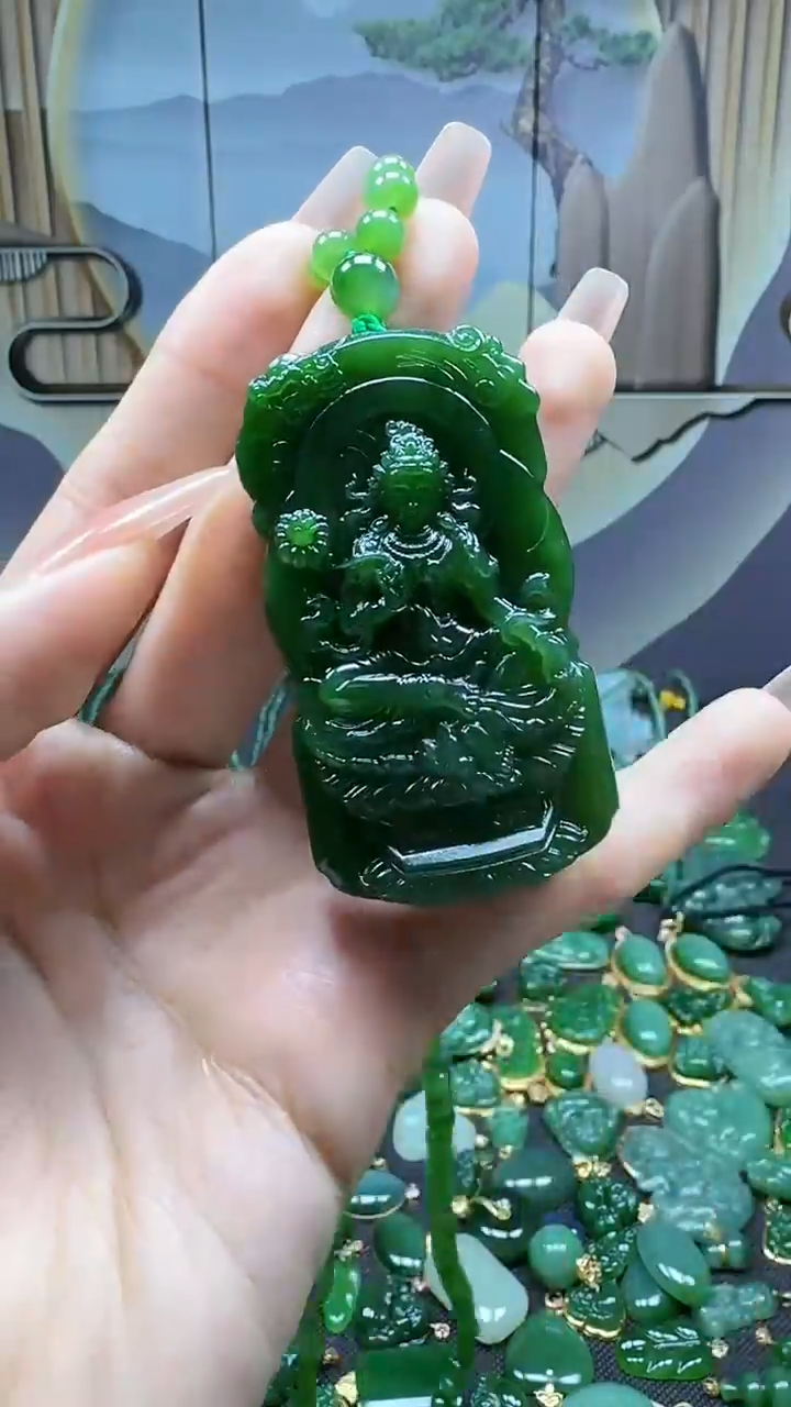 【闪购商品】和田玉挂件未镶嵌1