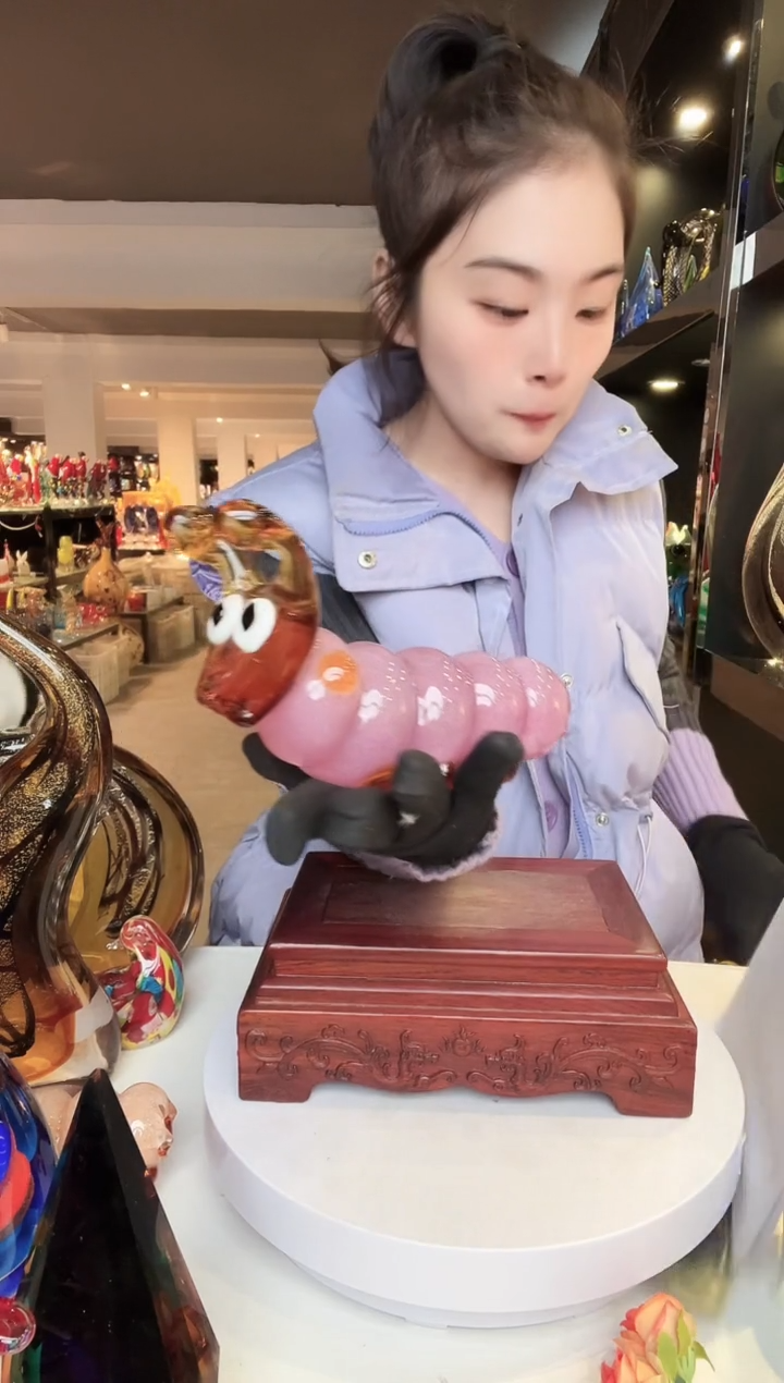 【闪购商品】茶盏琉璃摆件家居摆件