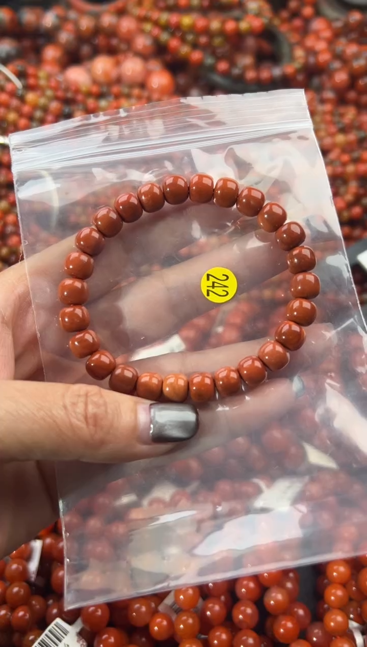 未镶嵌手串南红玛瑙8+