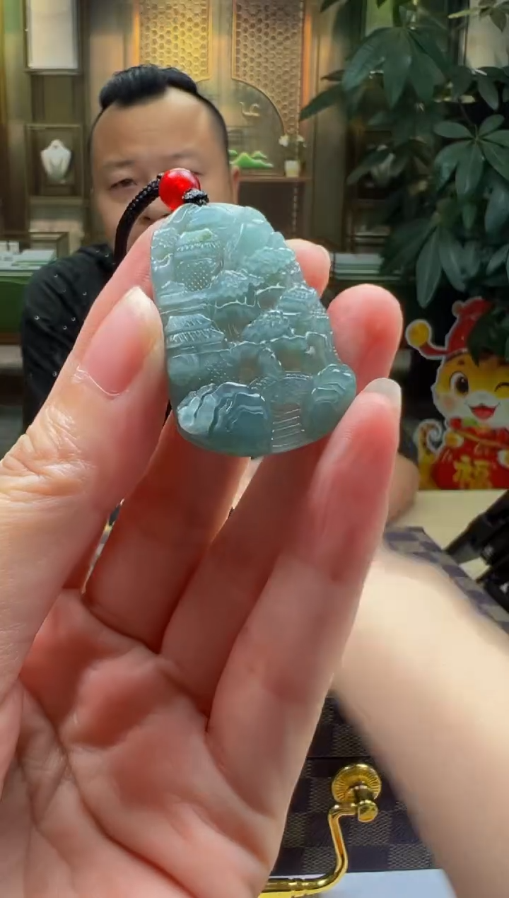 翡翠未镶嵌颈饰FA2025-5-26-55