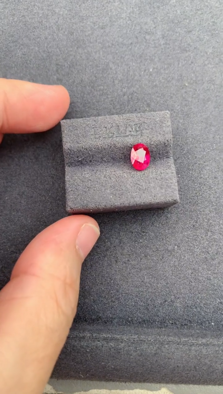 裸石红宝石1.1ct红宝石  定制 BD  