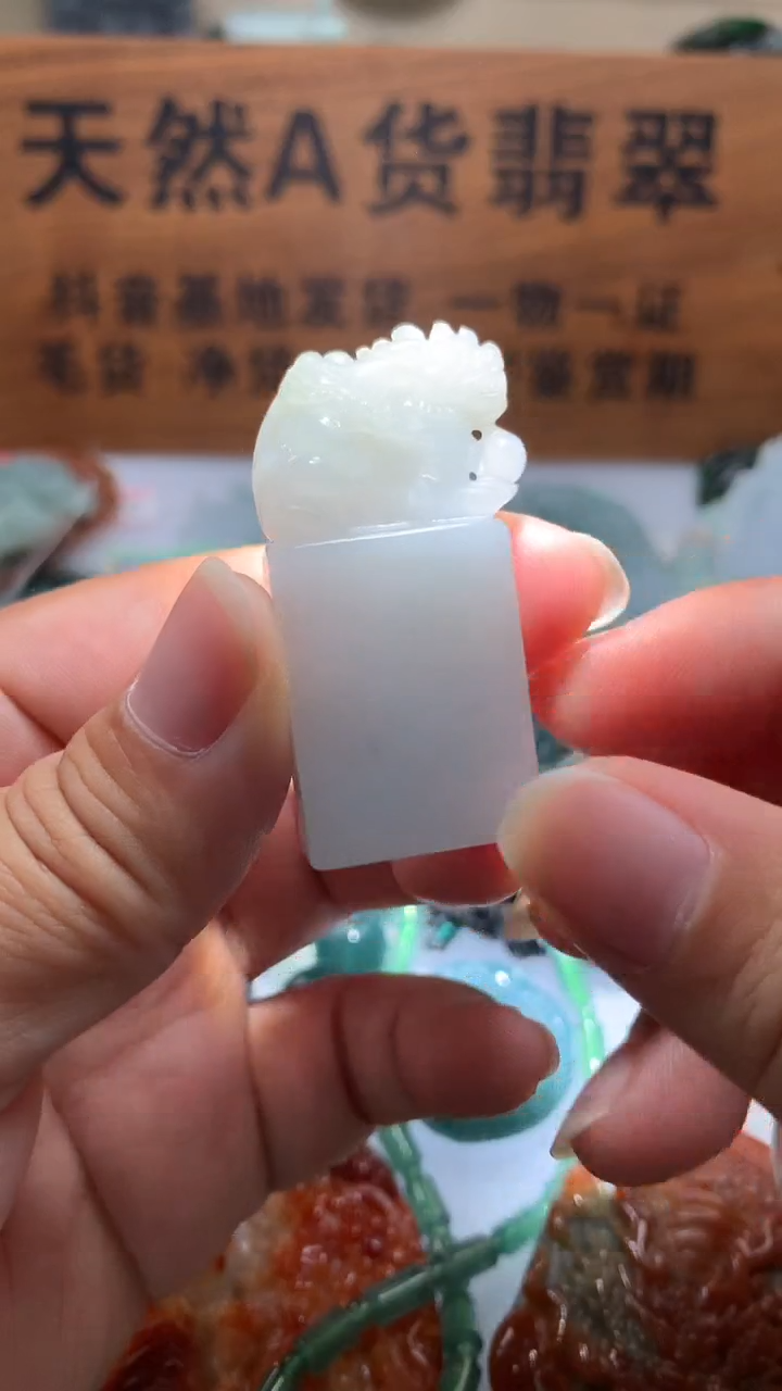 【闪购商品】翡翠颈饰未镶嵌保真天然A货翡翠