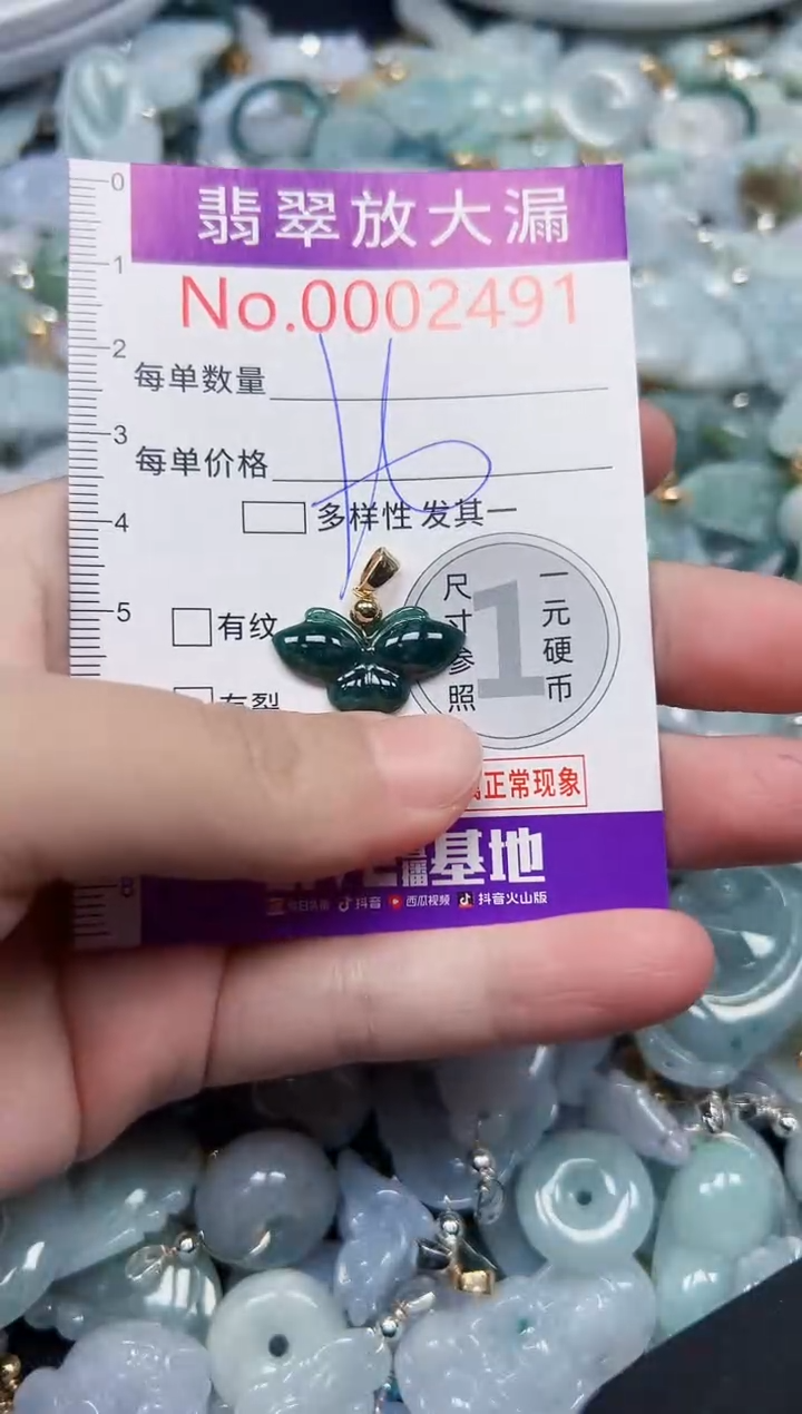 颈饰未镶嵌翡翠2491