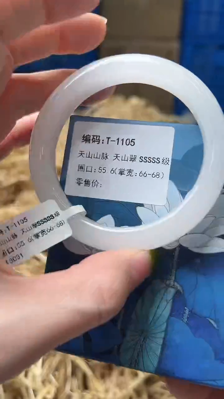未镶嵌手镯石英质玉T1105