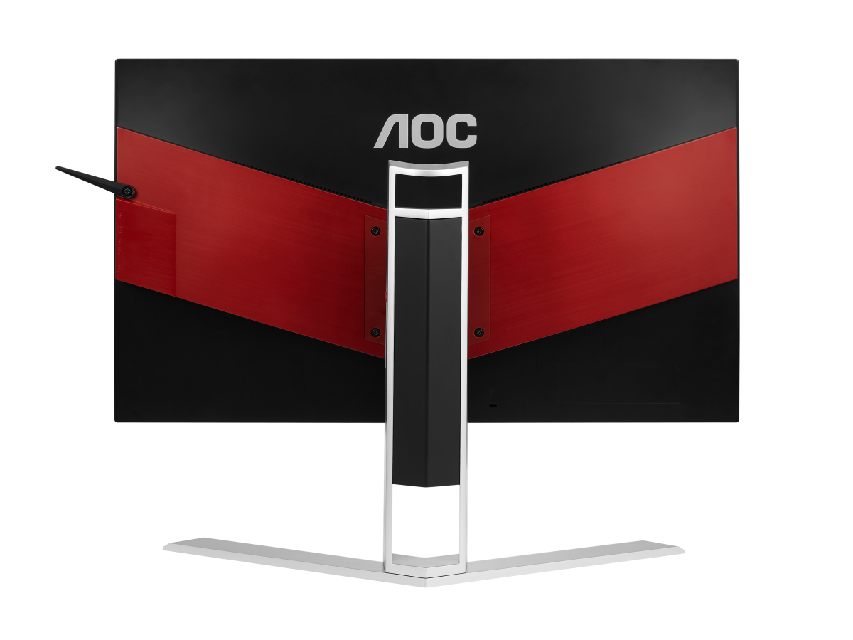 9新 AOC 27寸直面1k144hz可升降旋转带音响1ms电竞游戏